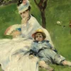 Grafika Kids Renoir Auguste - Auguste Renoir : Madame Monet et son Fils, 1874*Enfant Art|Dès 6 Ans : 50 À 100 Pièces
