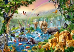 Castorland Rivière de la Jungle* Animaux Sauvages|De 500 À 999 Pièces