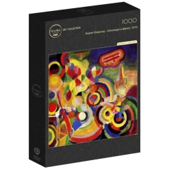 Grafika Robert Delaunay : Hommage à Blériot, 1914* Carré|Art