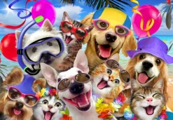 Alipson Puzzle Robinson Howard - Selfie Beach Party* Chiens|Chats