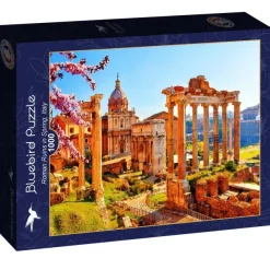 Bluebird Puzzle Roman Ruins in Spring, Italy* Rétros Et Nostalgie|Villes Et Villages