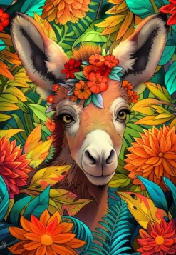 Bluebird Puzzle RomantzArt - Plaisir de Fleurir*Enfant Puzzles Pour Enfants|Animaux De La Ferme