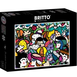 Bluebird Puzzle Romero Britto - Romero Britto - Looking into the future*Femme De 1 500 Pièces|De 1 500 Pièces