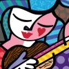 Bluebird Puzzle Romero Britto - Romero Britto - Girl with guitar*Femme Déco Et Objets|Hommes Et Femmes