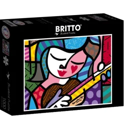 Bluebird Puzzle Romero Britto - Romero Britto - Girl with guitar*Femme Déco Et Objets|Hommes Et Femmes