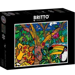 Bluebird Puzzle Romero Britto - Romero Britto - Amazon* Oiseaux|Animaux Sauvages