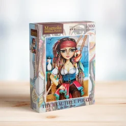 Magnolia Romi Lerda - The Beautiful Pirate*Femme Puzzles Pour Enfants|Hommes Et Femmes