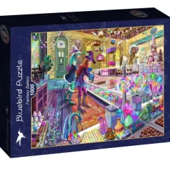 Bluebird Puzzle Rose Cat Khan - Boulangerie Fantastique* De 1 000 Pièces|De 1 000 Pièces