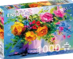 Enjoy Puzzle Roses* Art|De 1 000 Pièces