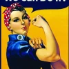 Eurographics Rosie the Riveter: We Can Do It!* Rétros Et Nostalgie|Affiches De Cinéma, Publicité