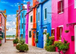 Alipson Puzzle Ruelle Colorée de Burano* Villes Et Villages|France