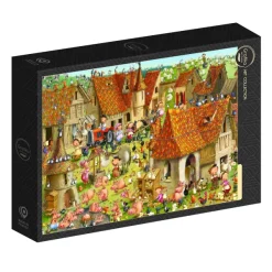 Grafika Ruyer François - François Ruyer - Ferme 2*Femme Animaux De La Ferme|Humour, Satire Et Wasgij