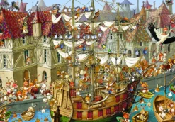 Grafika Kids Ruyer François - François Ruyer: Lapins !*Femme Puzzles Pour Enfants|Humour, Satire Et Wasgij