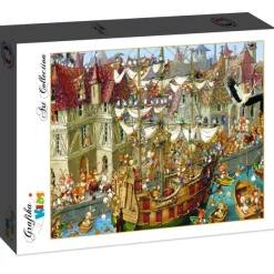 Grafika Kids Ruyer François - François Ruyer: Lapins !*Femme Puzzles Pour Enfants|Humour, Satire Et Wasgij