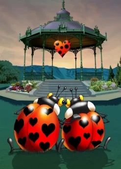 Grafika Ruyer François - François Ruyer - In Love*Femme Puzzles Pour Enfants|Autres Animaux