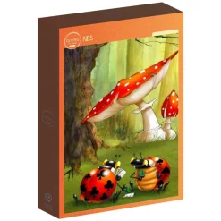 Grafika Ruyer François - François Ruyer - Poker des Coccinelles*Femme Animaux De La Forêt|Humour, Satire Et Wasgij