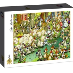 Grafika Ruyer François - François Ruyer - Loups !*Femme De 2 000 Pièces|De 2 000 Pièces