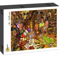 Grafika Ruyer François - François Ruyer - Sorcière à la Bibliothèque*Femme De 1 500 Pièces|De 1 500 Pièces