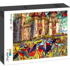 Grafika Kids Ruyer François - François Ruyer : Siège du Château Fort*Femme Dragons|Humour, Satire Et Wasgij