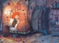 Grafika Ruyer François - François Ruyer - Sorcière au Lit - La Nuit*Femme De 2 000 Pièces|De 2 000 Pièces