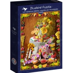 Bluebird Puzzle Ruyer François - La Cantatrice Gâteau inspirée par Arcimboldo*Femme Déco Et Objets|Déco Culinaire