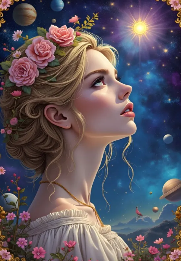 Alipson Puzzle Rêverie Astrale*Femme Hommes Et Femmes|Forêts, Fleurs Et Jardins