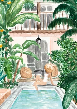 Pieces & Peace Sabina Fenn - Rêve Marocain*Femme Hommes Et Femmes|Forêts, Fleurs Et Jardins