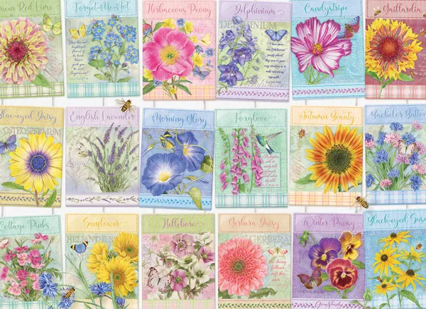 Cobble Hill Sachets de Graines*Enfant Collages|Forêts, Fleurs Et Jardins