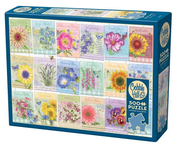 Cobble Hill Sachets de Graines*Enfant Collages|Forêts, Fleurs Et Jardins