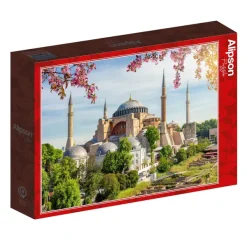 Alipson Puzzle Sainte Sophie - Istanbul* Églises, Cathédrales Et Mosquées|Forêts, Fleurs Et Jardins