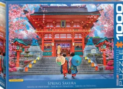 Eurographics Sakura au Printemps*Femme Japon|Hommes Et Femmes