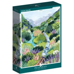 Pieces & Peace Sarah Gesek Studio - Voyage en Train* Trains|Montagnes