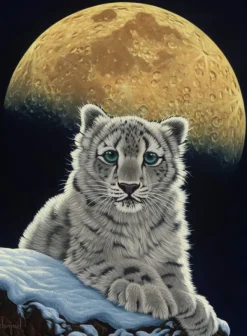 Grafika Schimmel William - Schim Schimmel - Moon Leopard* De 2 000 Pièces|De 2 000 Pièces