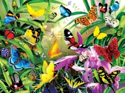 SunsOut Schory Lori - Lori Schory - Tropical Butterflies* De 1 000 Pièces|De 1 000 Pièces