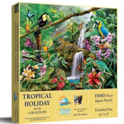 SunsOut Schory Lori - Lori Schory - Tropical Holiday* Tigres|Animaux De La Forêt