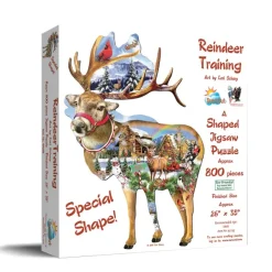 SunsOut Schory Lori - Lori Schory - Reindeer Training*Femme Forme|Noël