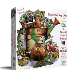 SunsOut Schory Lori - Lori Schory - Groundhog Day* Forme|Animaux De La Forêt