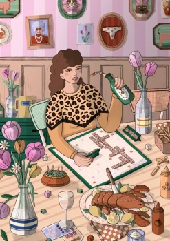 Marie-Chantal Scrabble Time* Déco Et Objets|De 500 À 999 Pièces