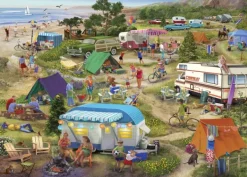 Bluebird Puzzle Seaside Cramped Grounds*Femme Voitures, Motos Et Camions|Hommes Et Femmes