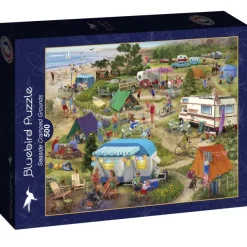 Bluebird Puzzle Seaside Cramped Grounds*Femme Voitures, Motos Et Camions|Hommes Et Femmes