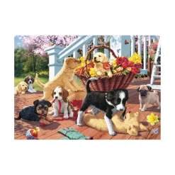 Dino Secret Puzzle - Chiots* Chiens|De 1 000 Pièces