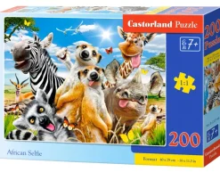 Castorland Selfie d'Afrique*Enfant À Partir De 9 Ans|Animaux Sauvages