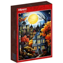 Alipson Puzzle Serene Village* Villes Et Villages|De 1 000 Pièces