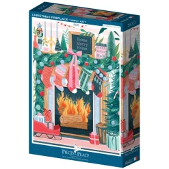 Pieces & Peace Simply, Katy - Cheminée de Noël* De 500 À 999 Pièces|De 500 À 999 Pièces
