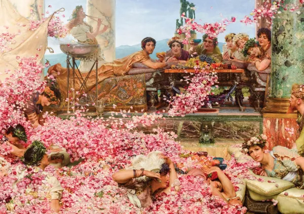 Art Puzzle Sir Lawrence Alma-Tadema - Lawrence Alma-Tadema - Jardin de Rose* De 1 500 Pièces|De 1 500 Pièces