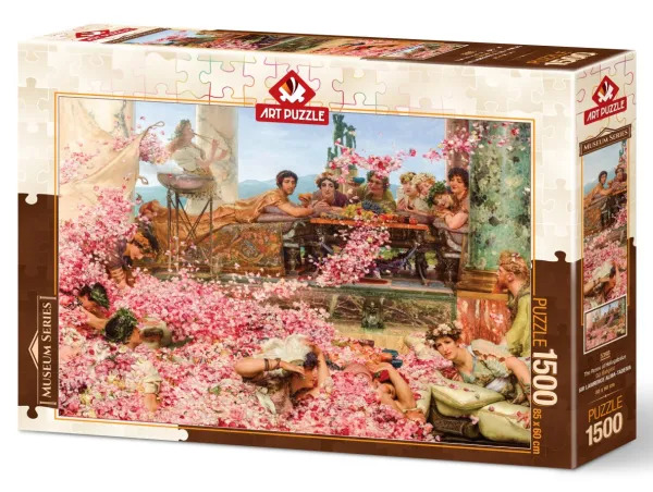 Art Puzzle Sir Lawrence Alma-Tadema - Lawrence Alma-Tadema - Jardin de Rose* De 1 500 Pièces|De 1 500 Pièces