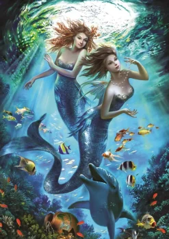 Art Puzzle Sirènes*Enfant Puzzles Pour Enfants|De 500 À 999 Pièces