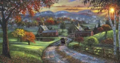 SunsOut Sleepy Hollow Farm* Panoramique|Rétros Et Nostalgie