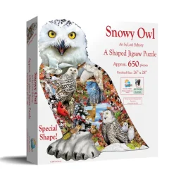 SunsOut Snowy Owl* Forme|Oiseaux