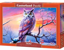 Castorland Soirée Idéale du Hibou* Oiseaux|Forêts, Fleurs Et Jardins